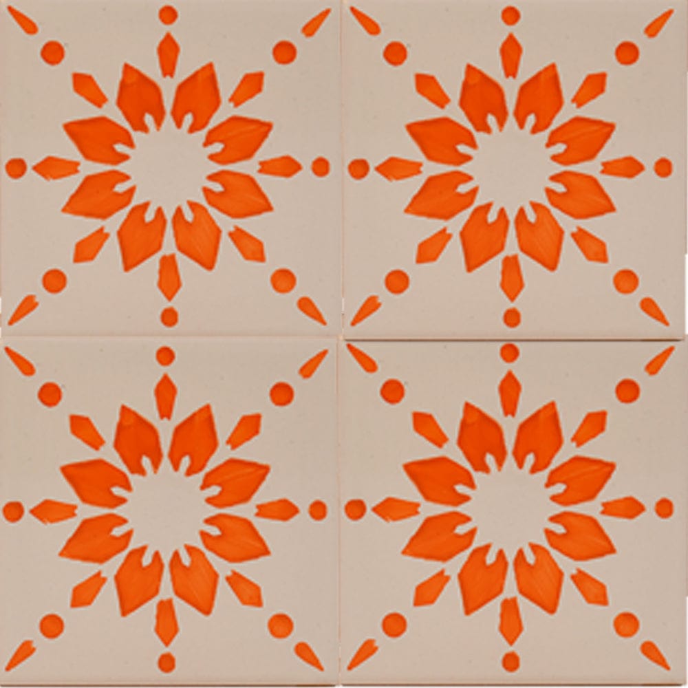 Azulejo portugais I Carreau de faïence du Portugal Azulejo Padrão 11x11cm