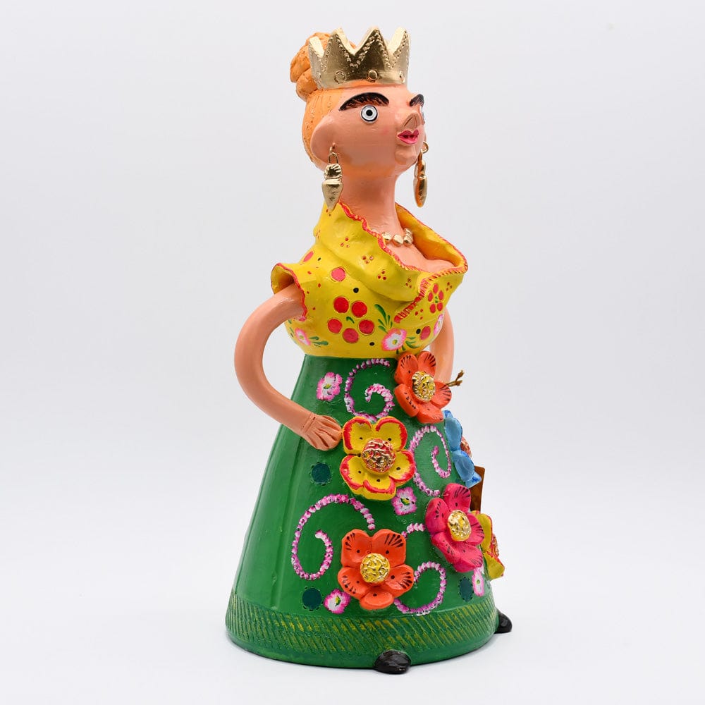 Boneca Minhota I Statuette en terre I Art naïf portugais Boneca Minhota 40cm - Prazeres Côta