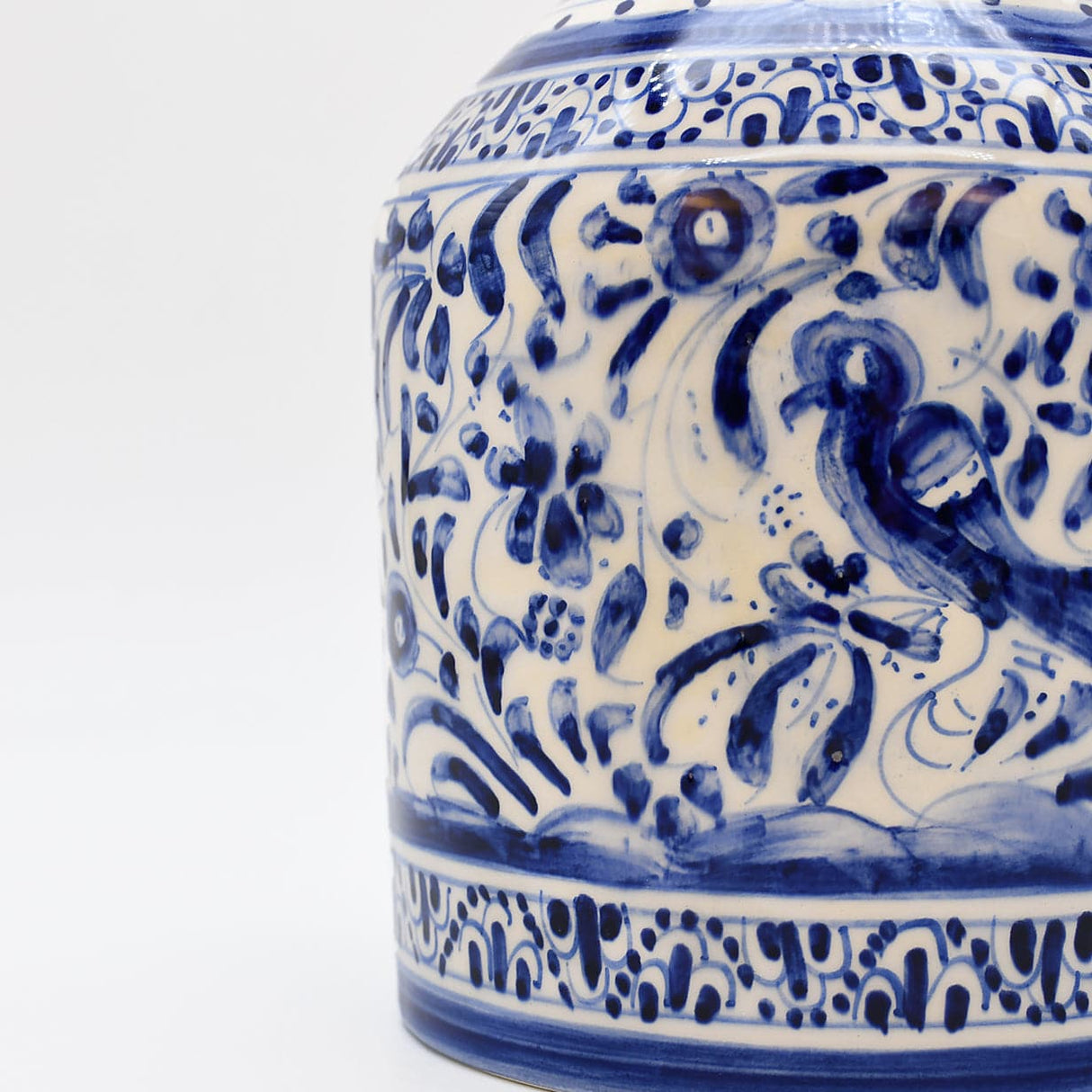 Carafe bleue en céramique de Coimbra Carafe en céramique de Coimbra