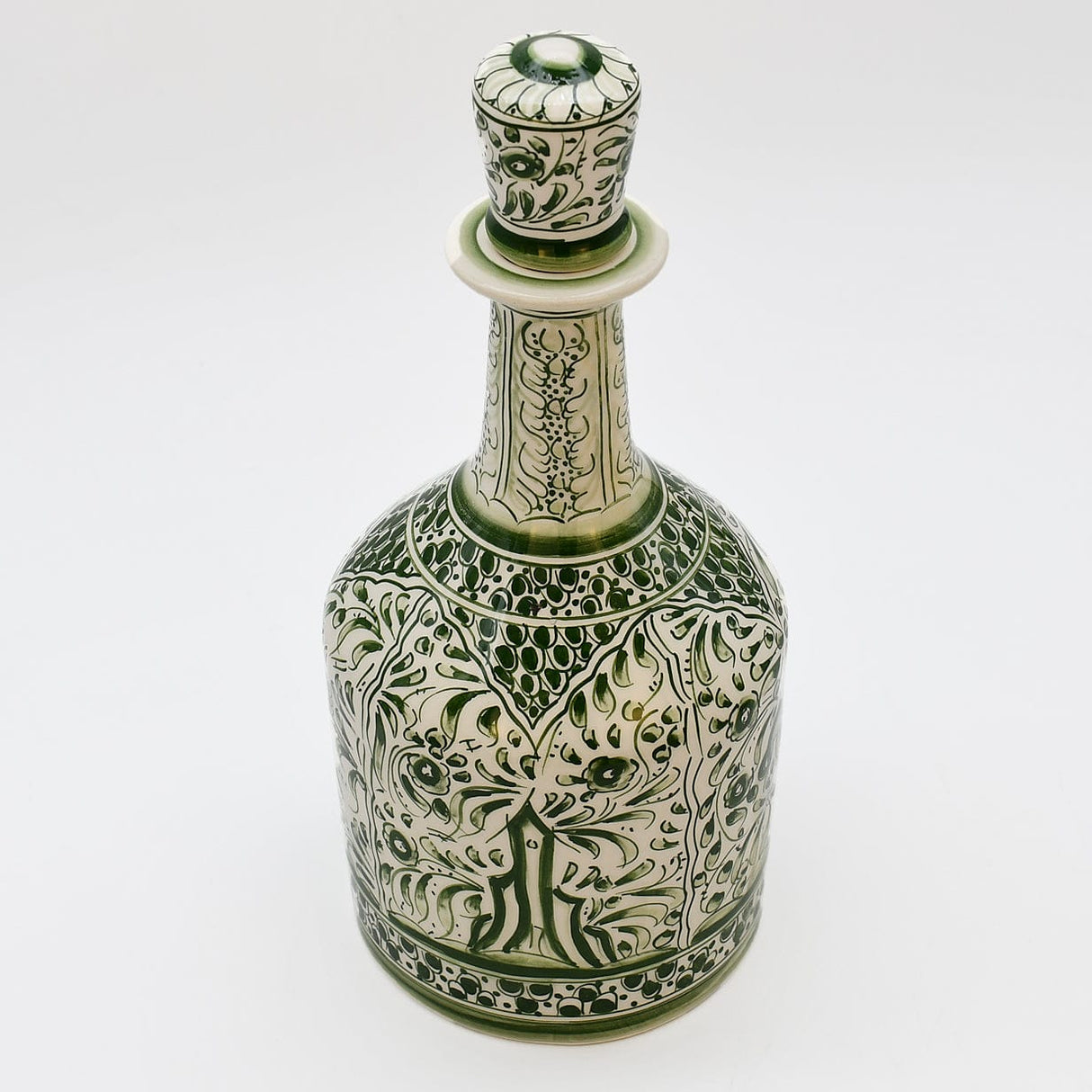 Carafe verte en céramique de Coimbra Carafe en céramique de Coimbra