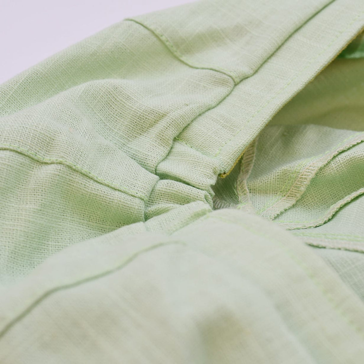 Casquette Gavroche en lin verte Gavroche en lin - Vert d'eau