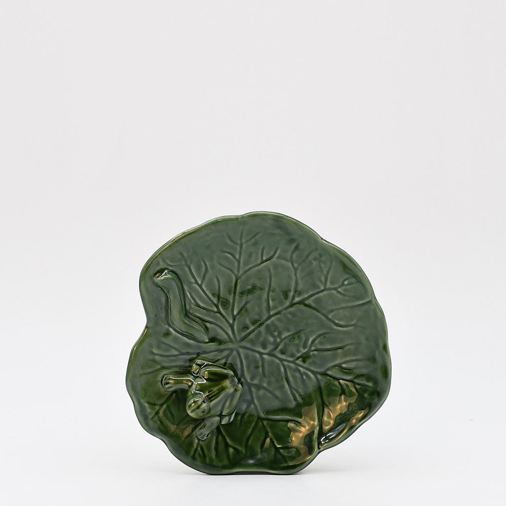 Coupe à apéritif avec une grenouille I Vaisselle portugaise Petite assiette en céramique "Rãs"