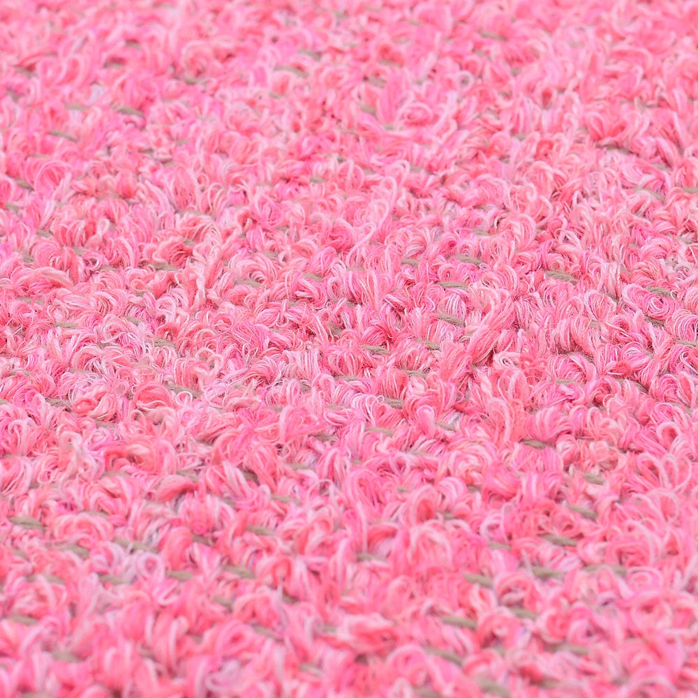 Housse de coussin rose de grandes dimensions Housse de coussin artisanale 60x60 - Rose