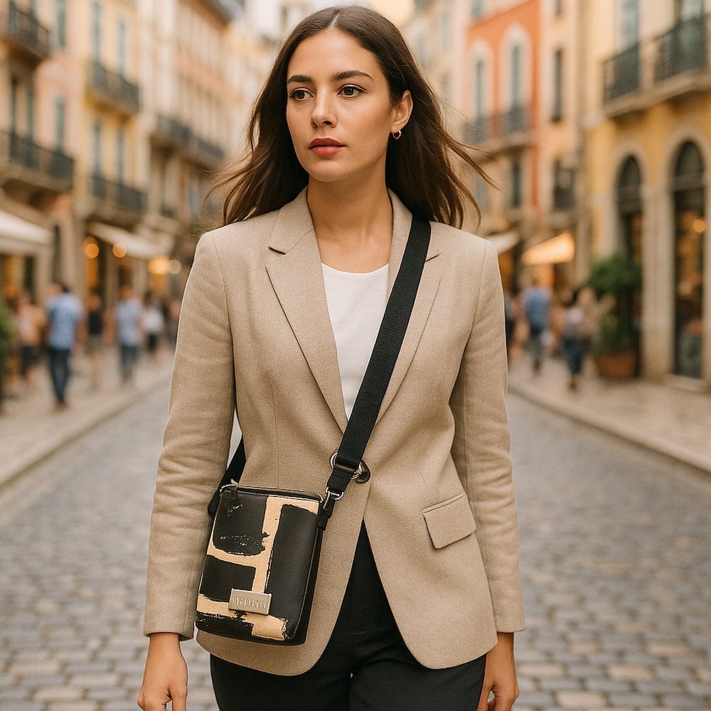 Sac bourse à bandoulière en liège portugais Sac bourse en liège