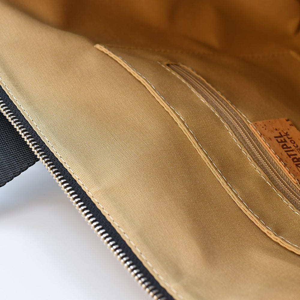 Sac panier en liège Doré et Rouge I Liège du Portugal Sac en liège