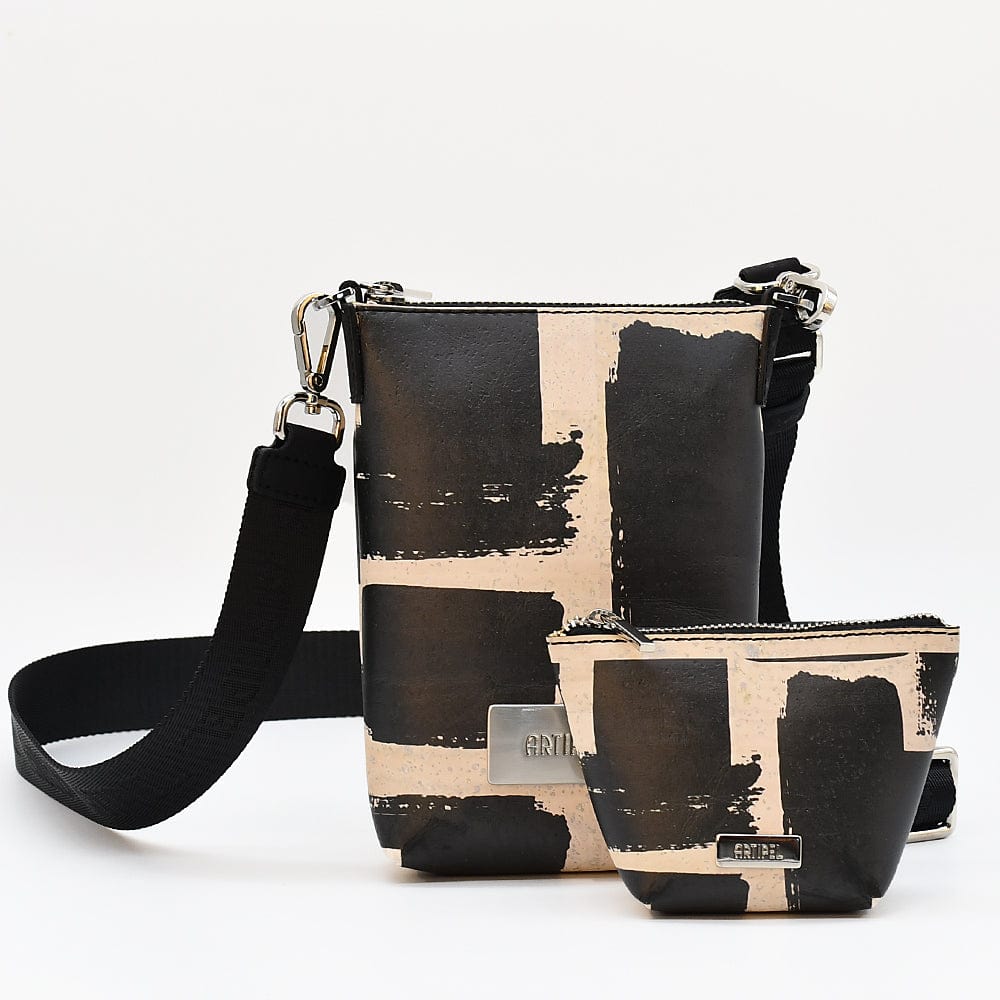 Sac panier en liège Doré et Rouge I Liège du Portugal Sac en liège