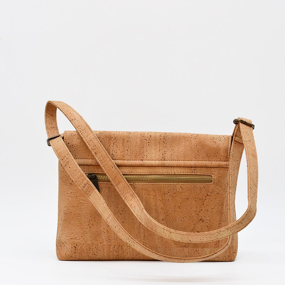 Sac pochette à bandoulière en liège naturel Sac pochette en liège