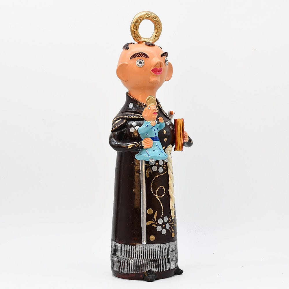 Saint antoine en terre cuite Prazeres Cota São António 50cm - Prazeres Côta