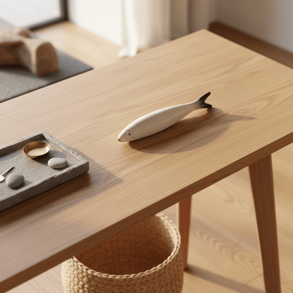 Sardine blanche en céramique portugaise Sardine en céramique de Caldas da Rainha - Blanche