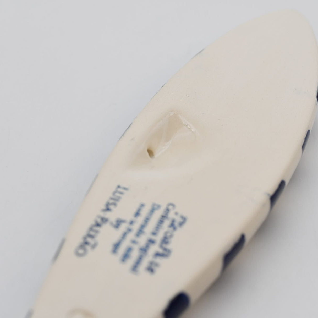 Sardine en céramique à poser jaune Sardine en céramique à poser - Jaune