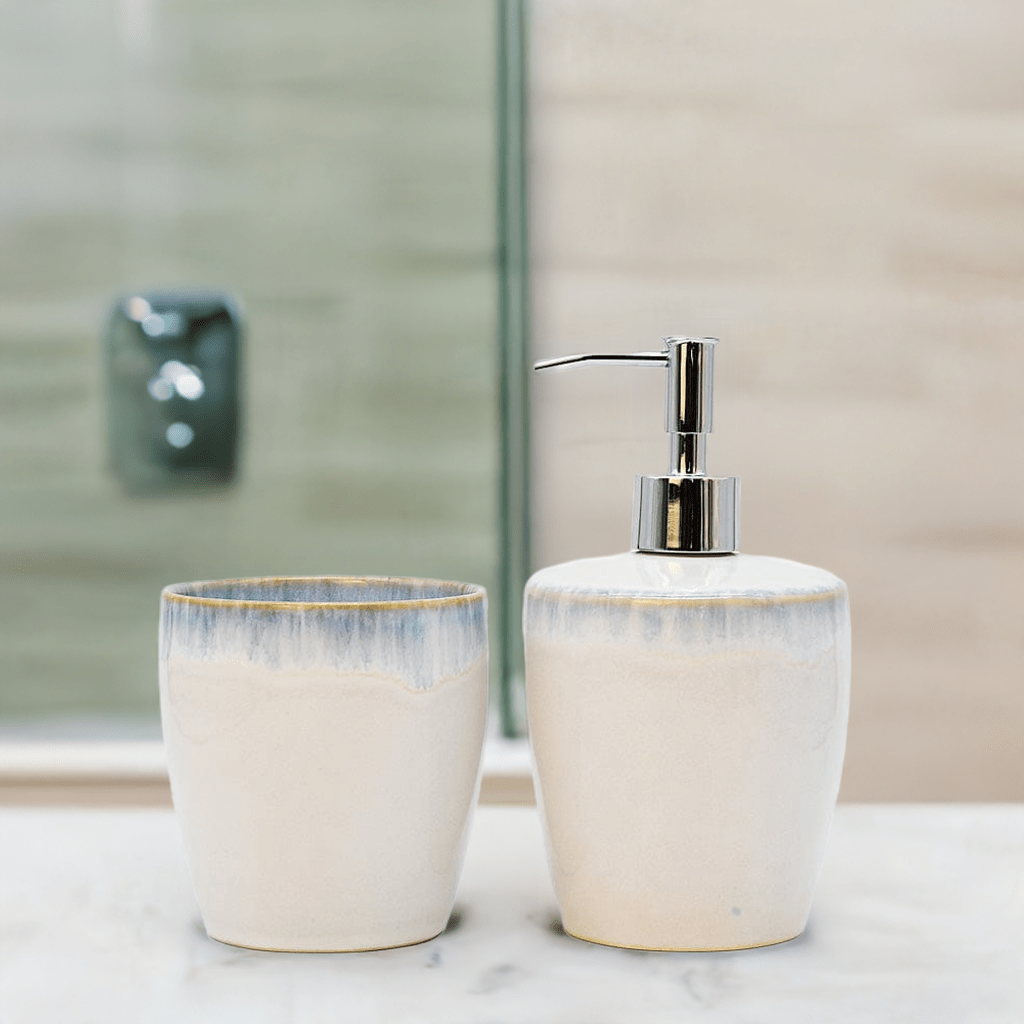 Set de salle de bains en grès Set de salle de bain en grès "Brisa"