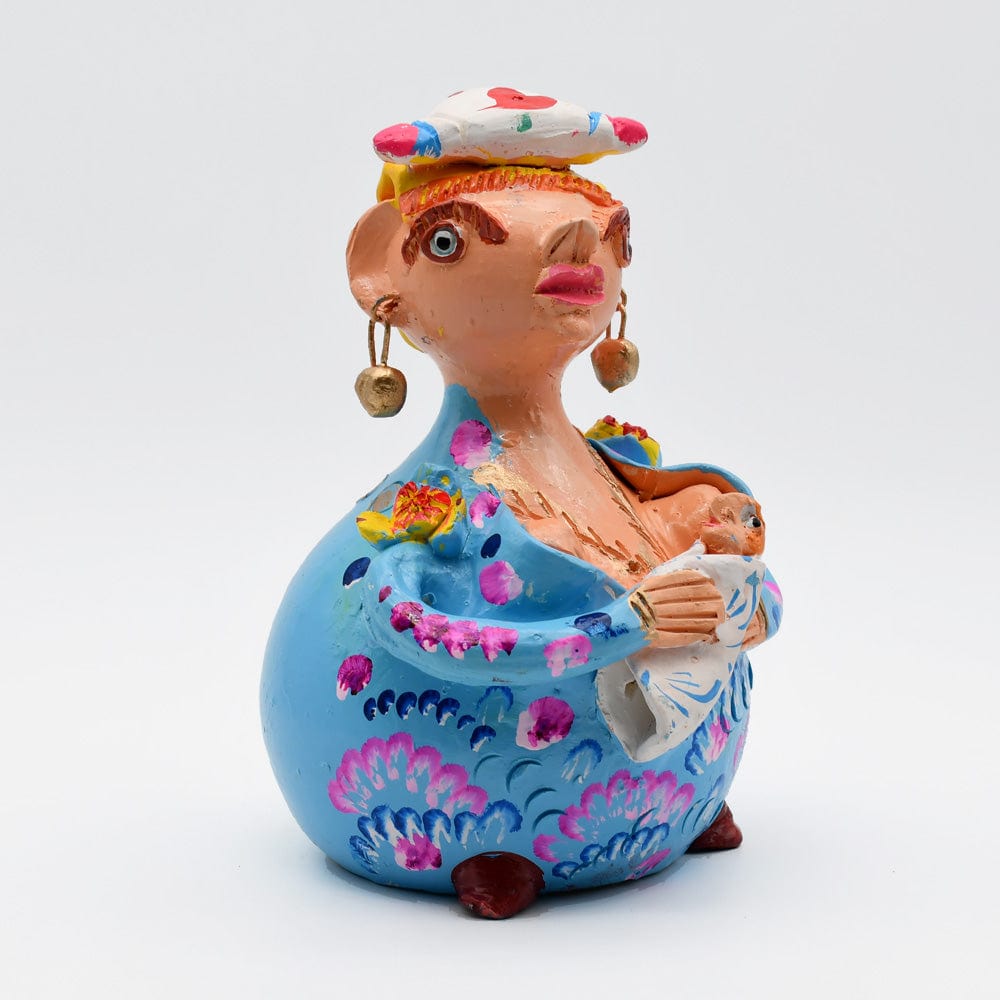 Statuette Boneca Minhota I Julia Cota artiste portugaise Boneca Barriguda 20cm - Júlia Côta