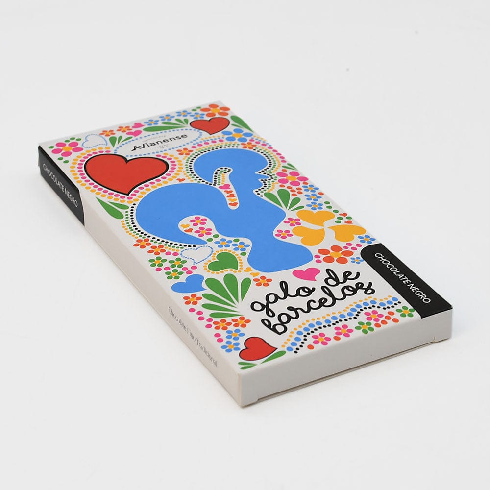Tablette de chocolat noir portugais Galo de Barcelos Tablette de chocolat noir "Galo de Barcelos"