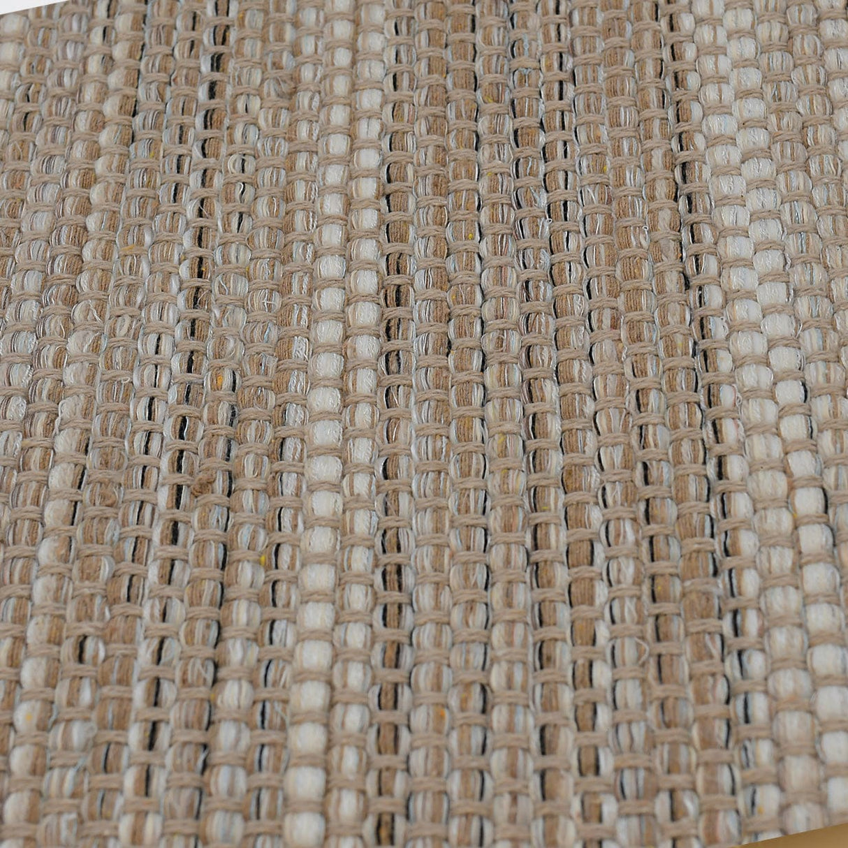 Tapis beige en fibres mélangées I Fabrication artisanale portugaise Tapis en fibres mélangées - Beige