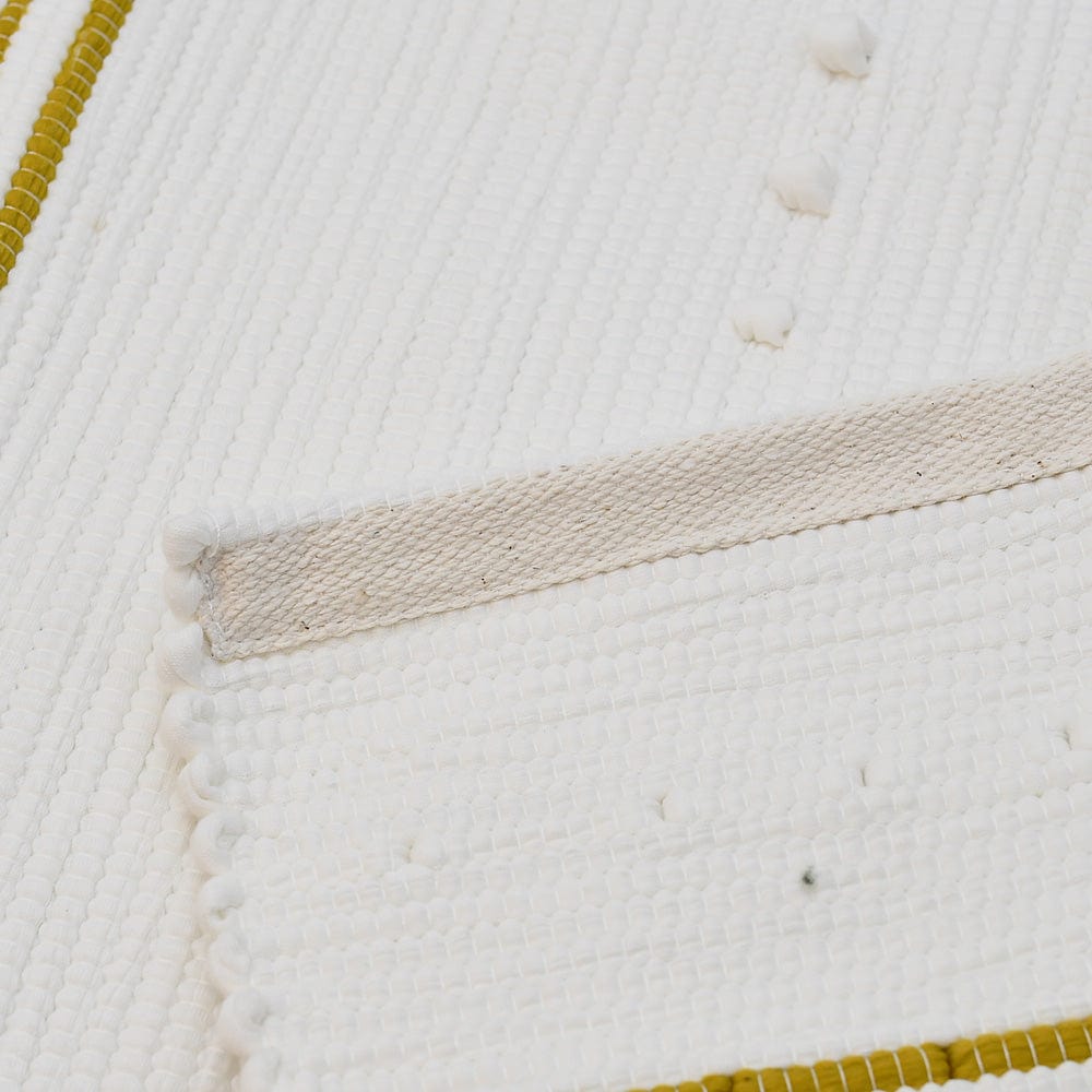 Tapis de salle de bains en coton I Tapis portugais Tapis de salle de bain 70x50 - 4 couleurs