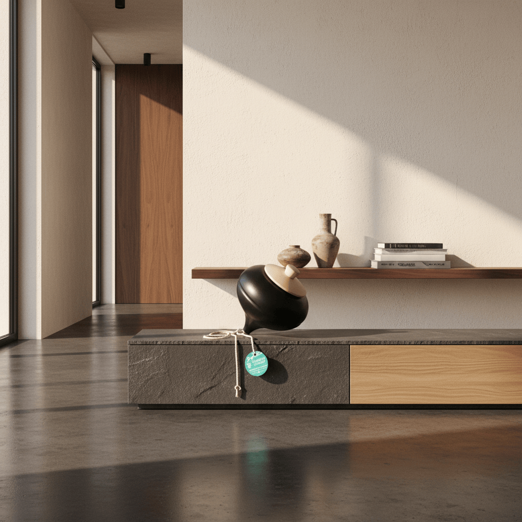 Toupie géante "O Pião das nicas" - Noire Toupie géante "O Pião das nicas" - Noire