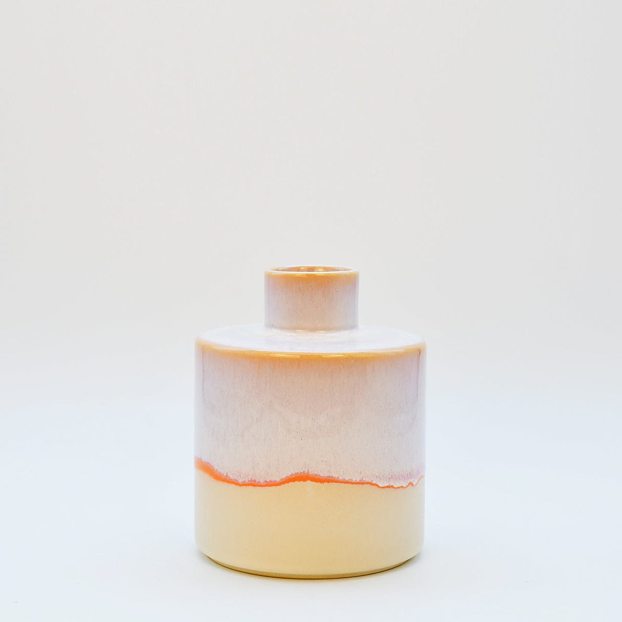 Vase décoratif durable I Grès recyclé & design portugais Vase en grès "Paz"