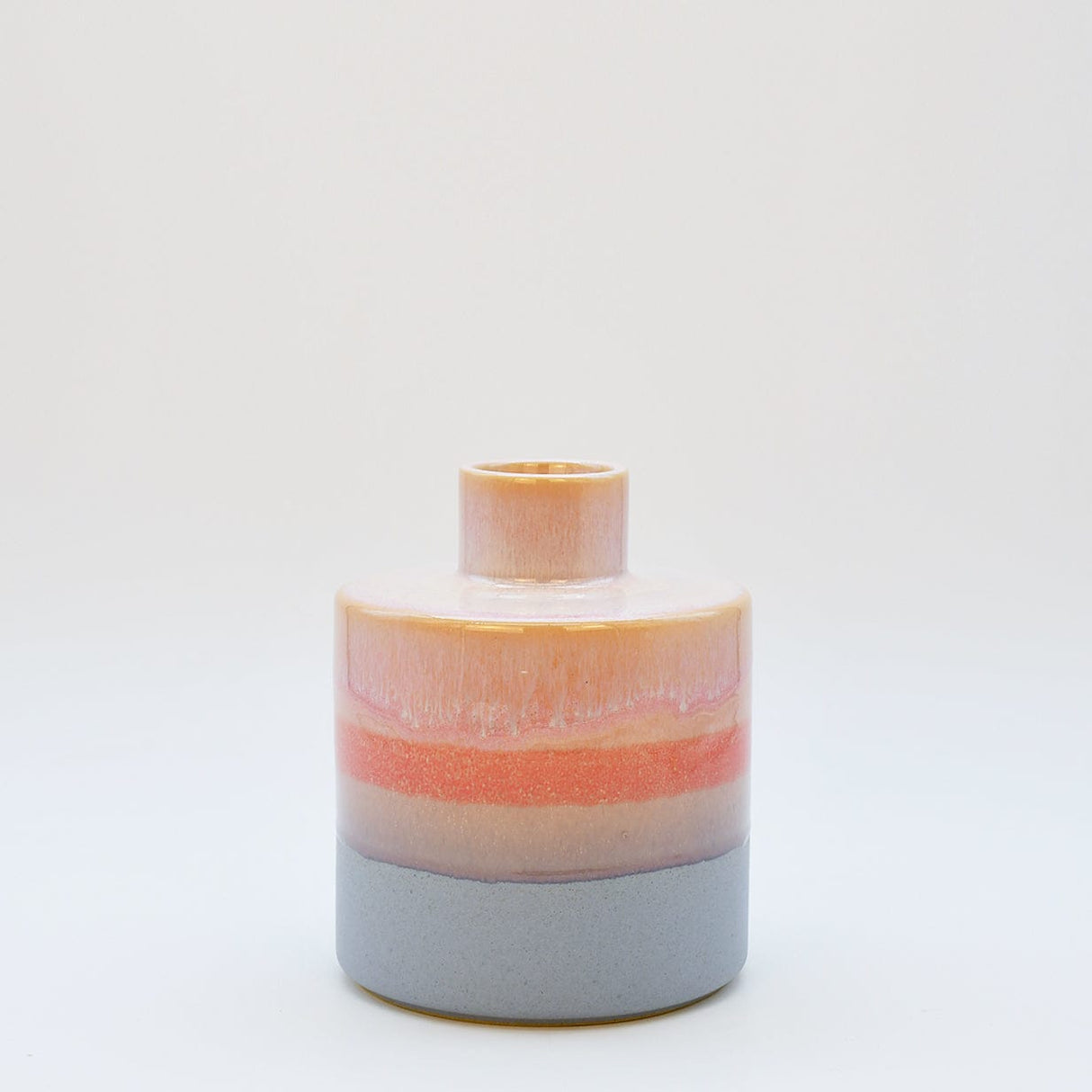 Vase décoratif premium I Céramique portugaise recyclée Vase en grès "Doce"