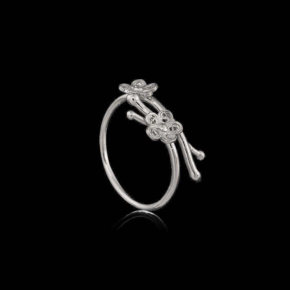 Flores I Bague en argent