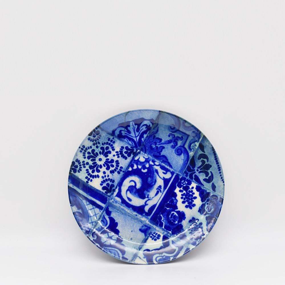 Assiette creuse en grés "Lisboa" - 21 cm