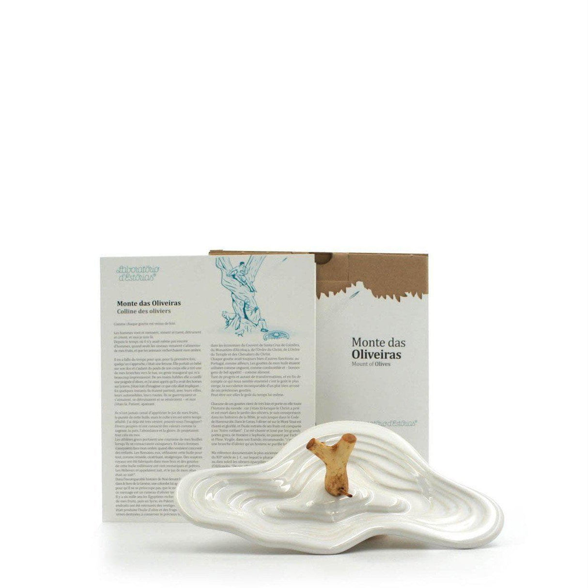 Assiette de dégustation d'huile d'olive "Monte das Oliveiras"