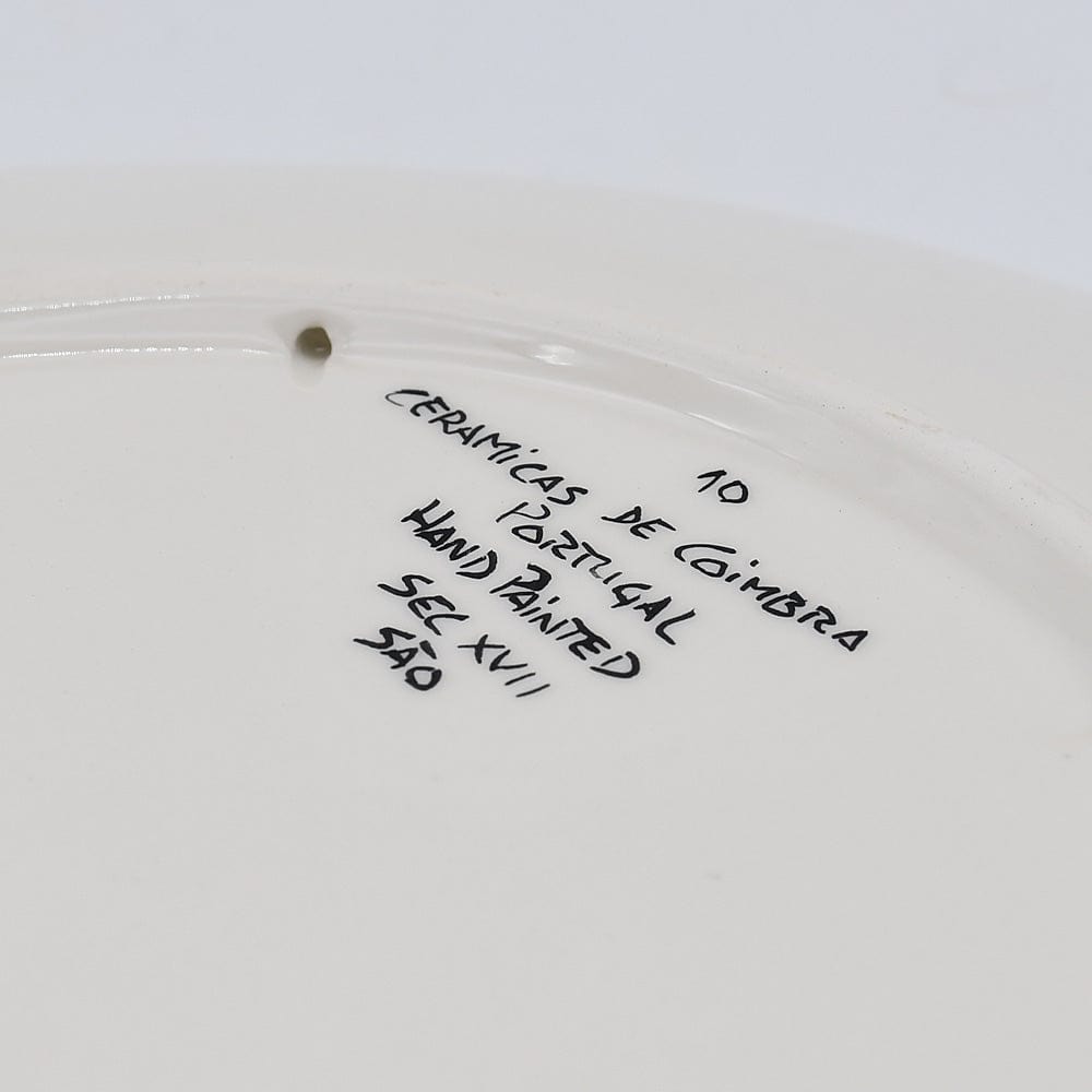 Assiette en céramique de Coimbra - 29cm
