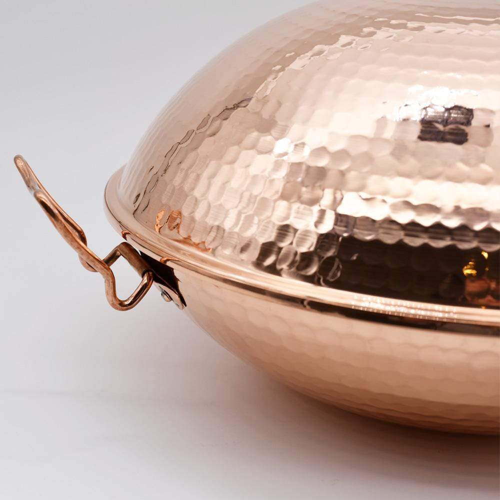 Cataplana en cuivre 2 à 3 couverts - 24cm