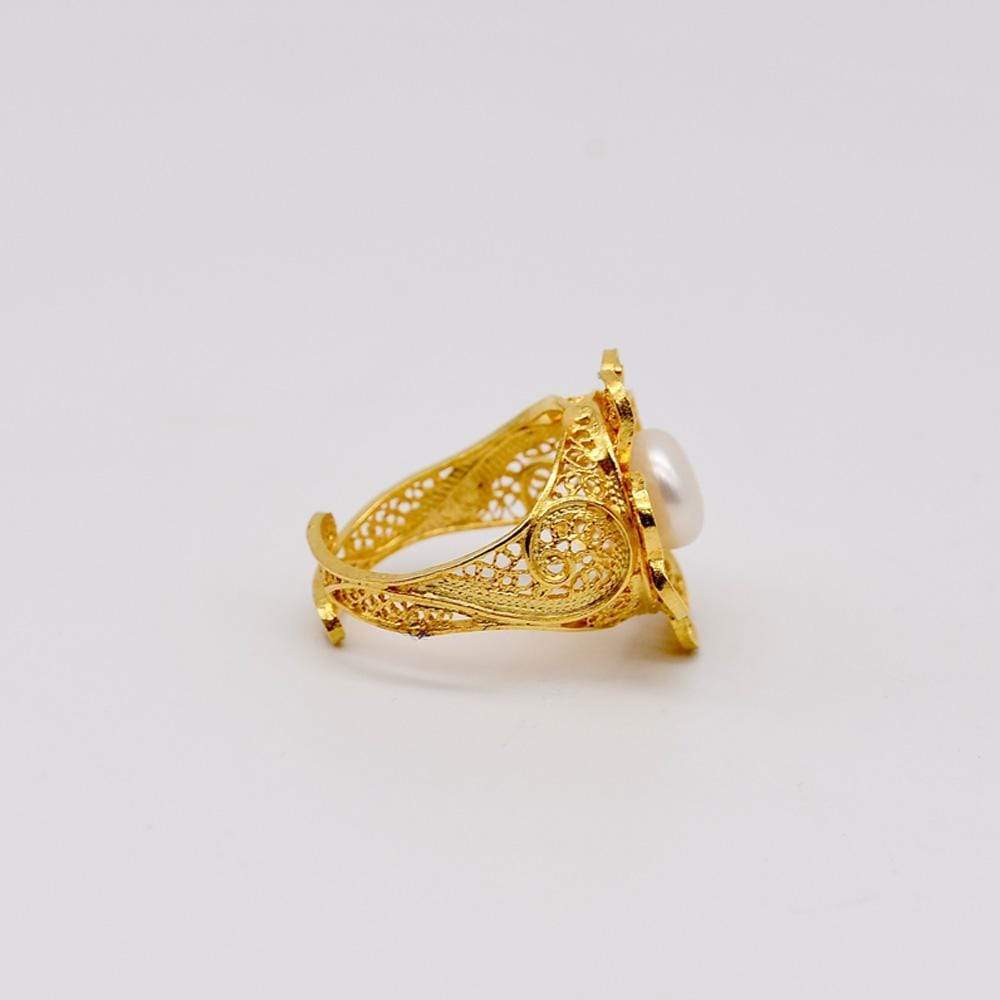 Trevo I Bague en filigrane d'argent