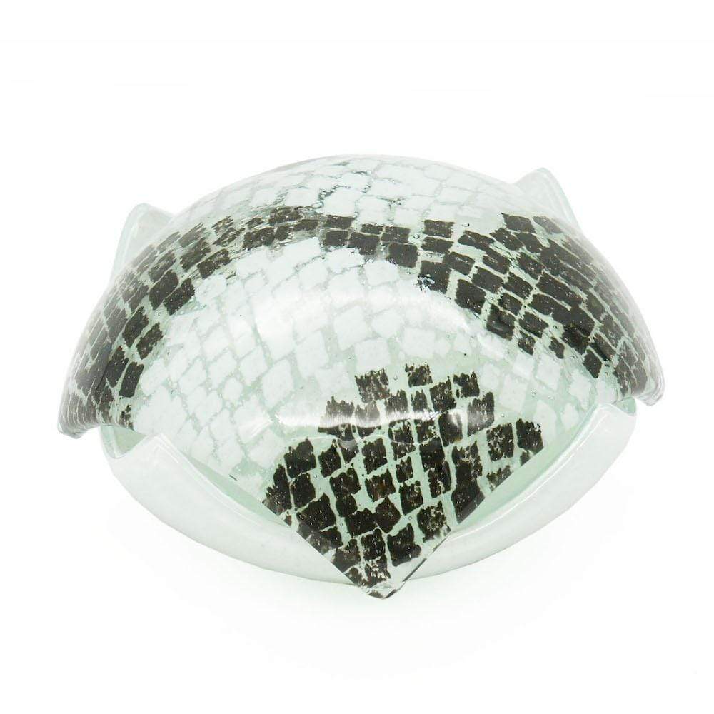 Boite en verre fusionné "Calcada"