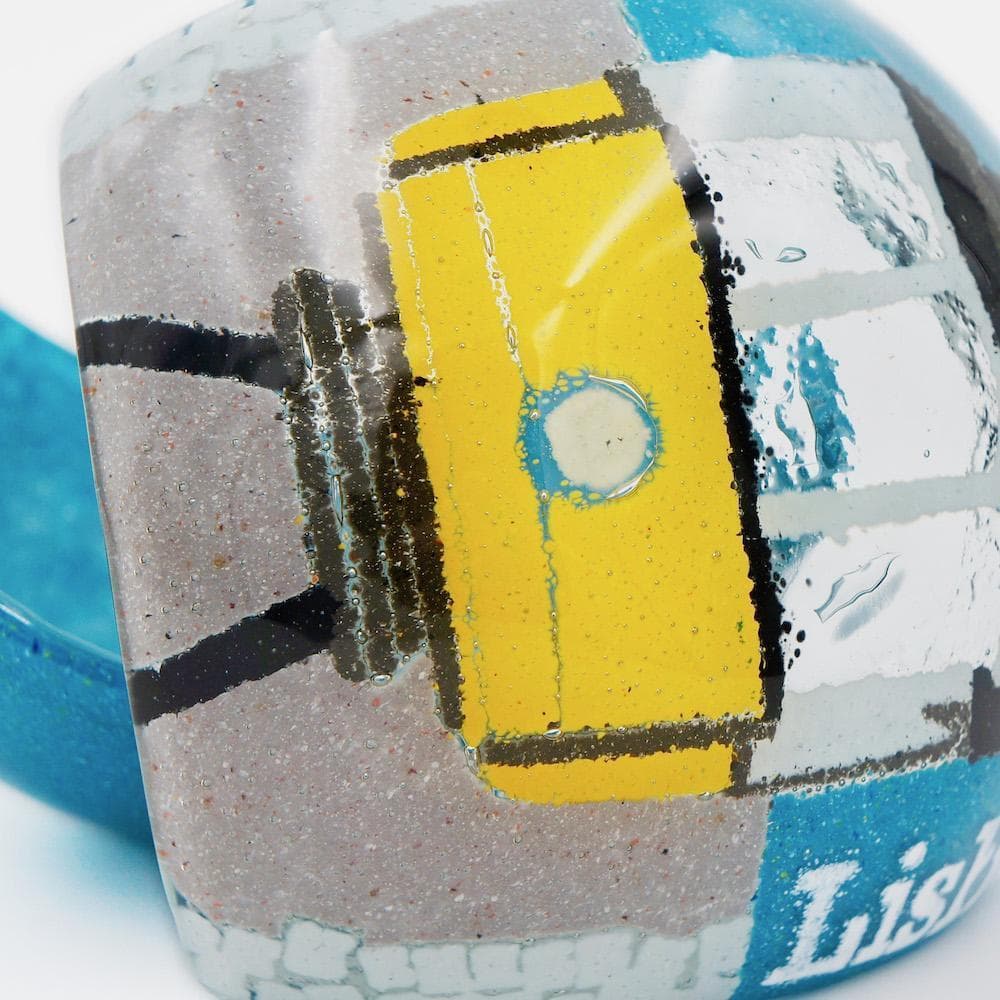 Boite en verre fusionné "Electrico 28"