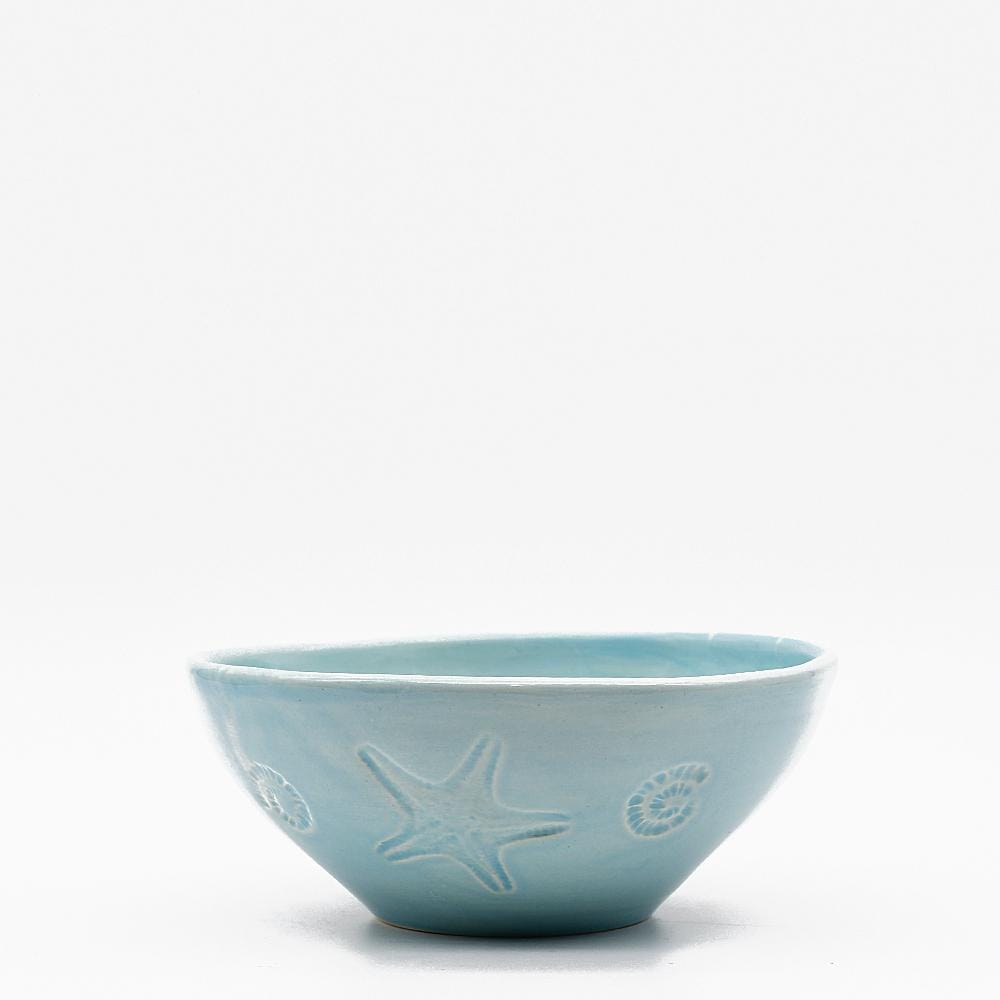 Bol "Estrela do mar" turquoise - 17cm