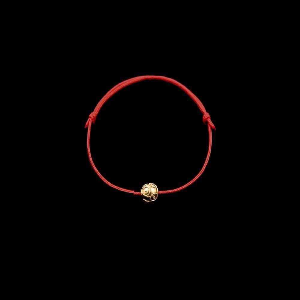 Conta de Viana I Bracelet en argent doré