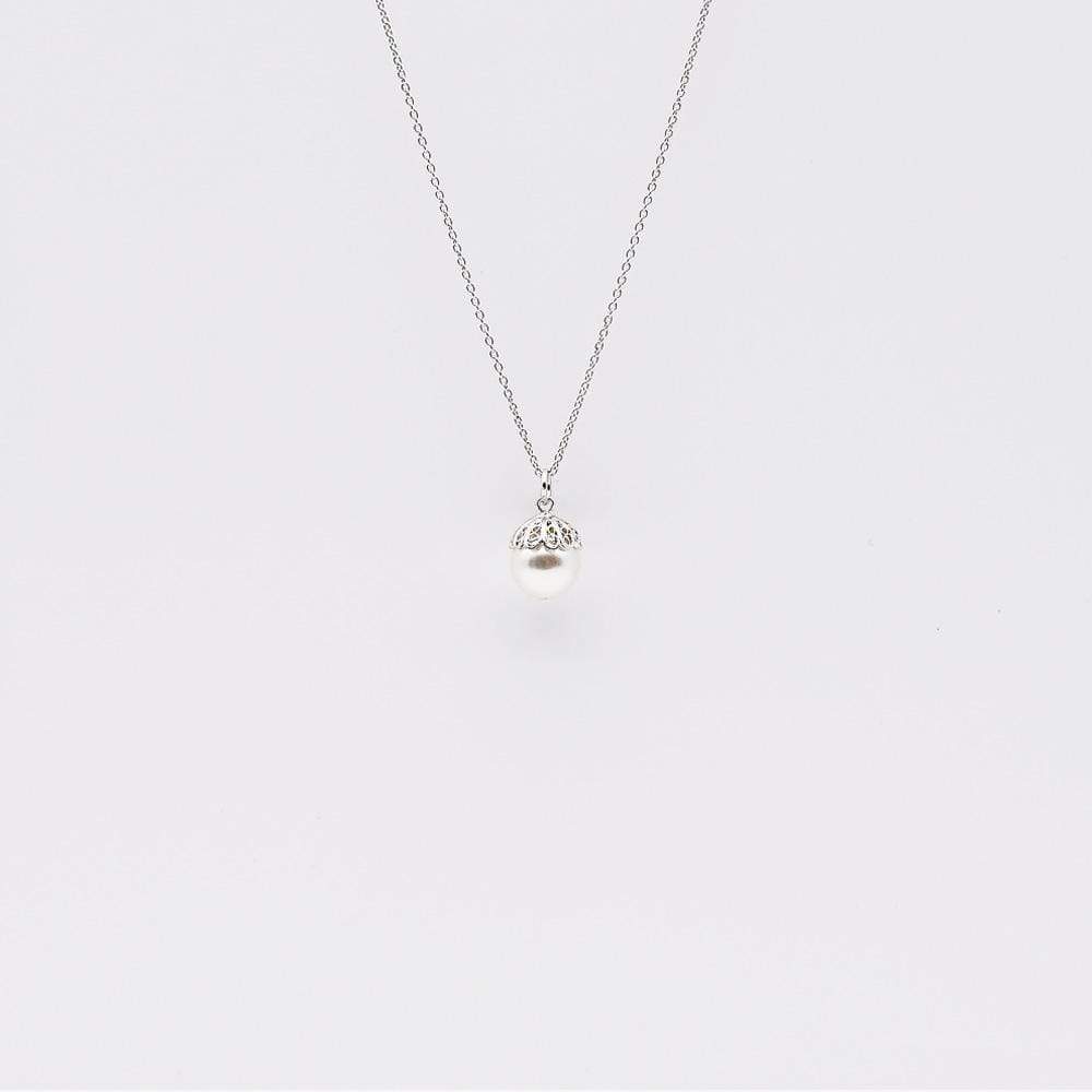 Collier de perle et filigrane d'argent