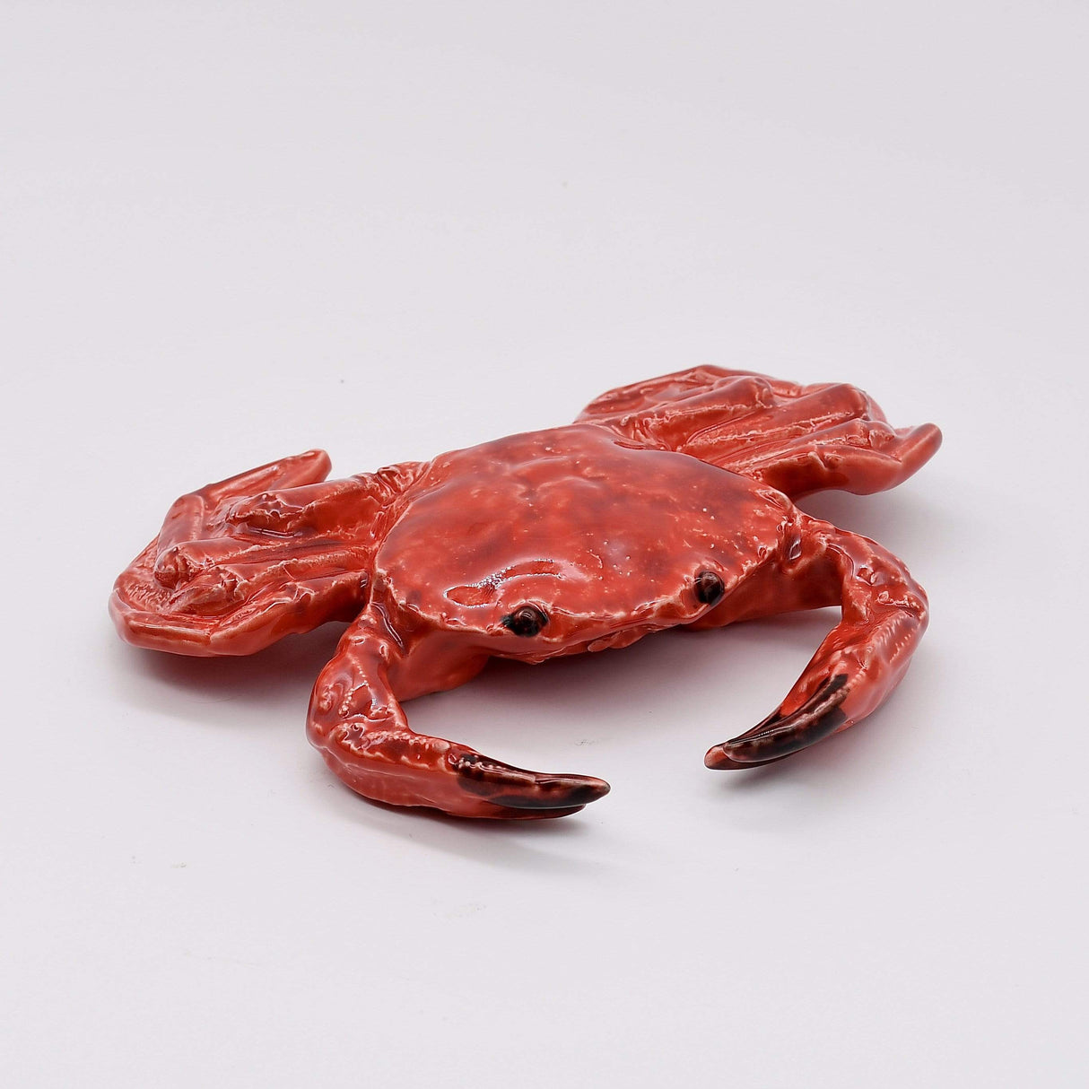 Crabe en céramique - Rouge