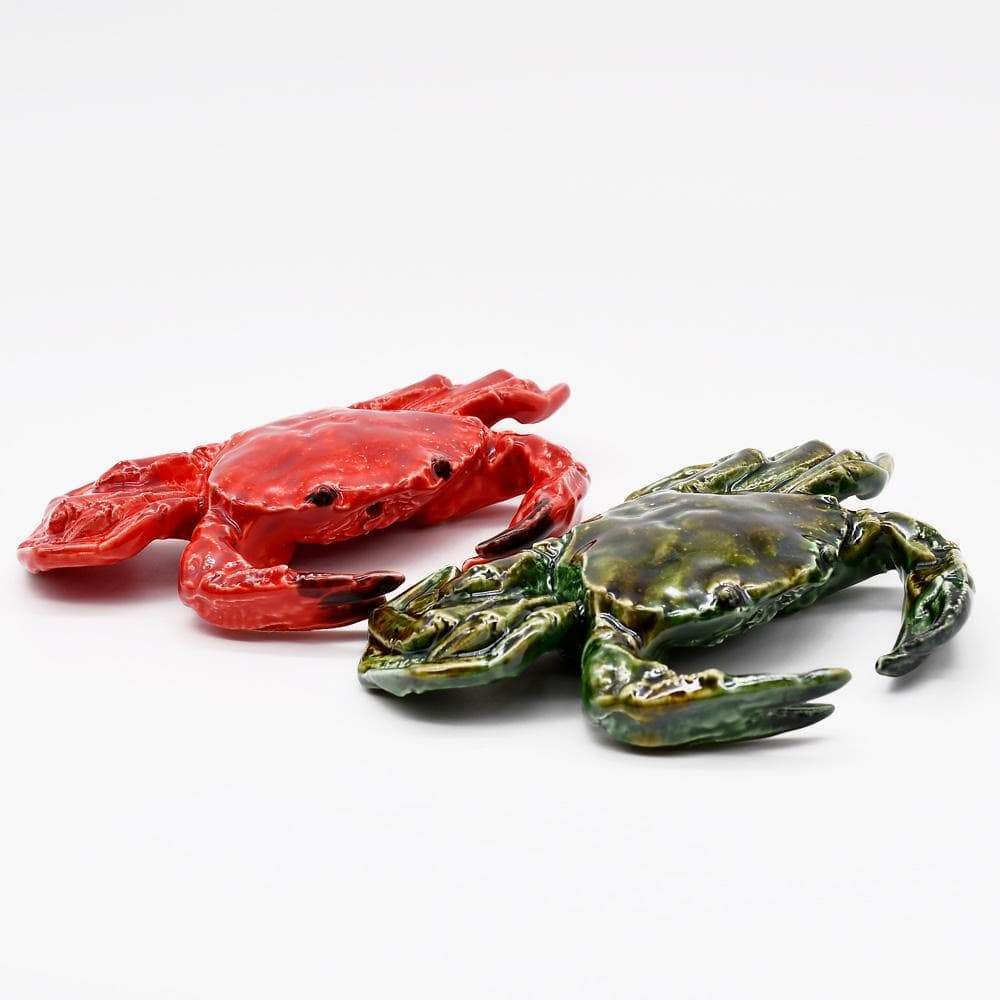 Crabe en céramique - Vert
