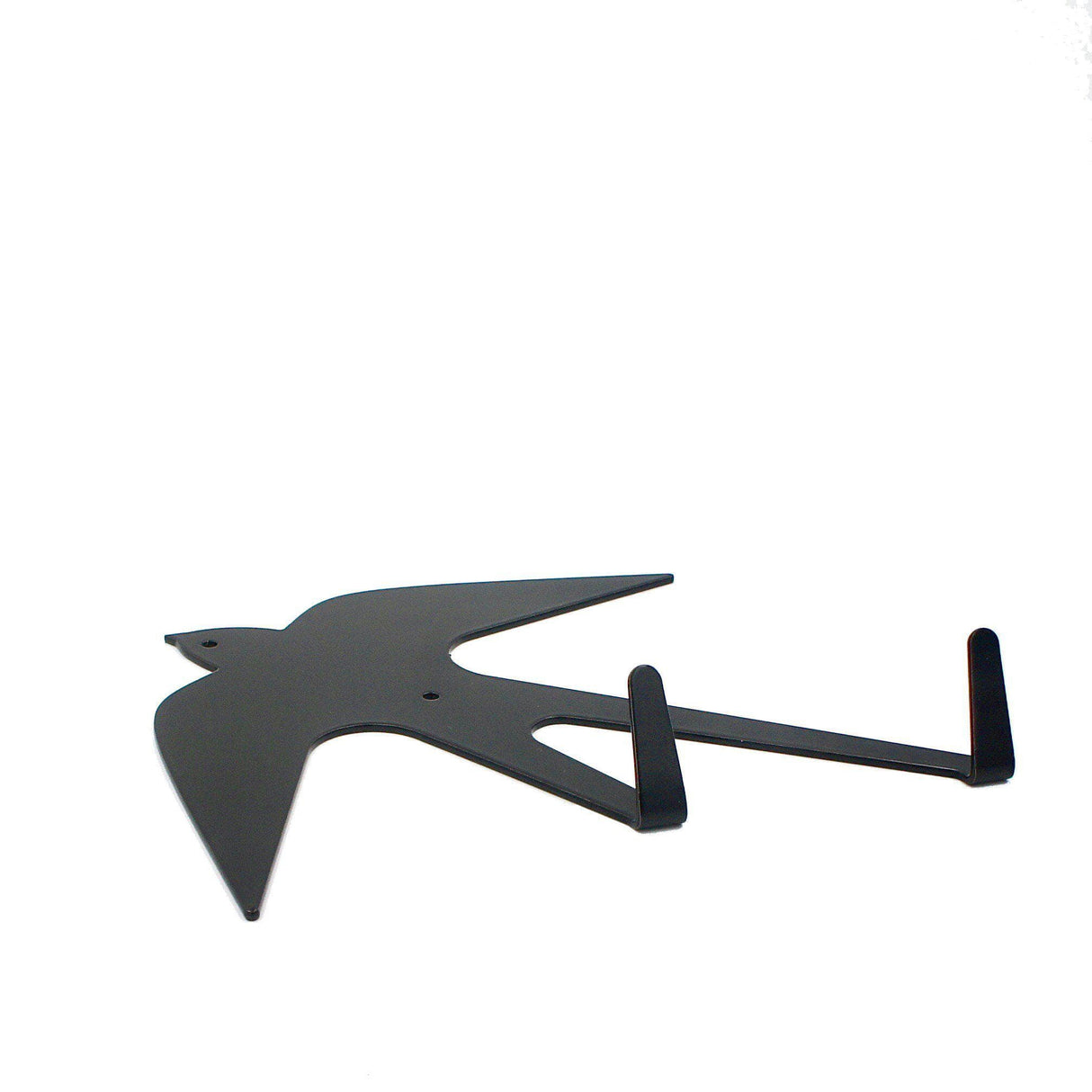 Crochet mural en forme d'hirondelle