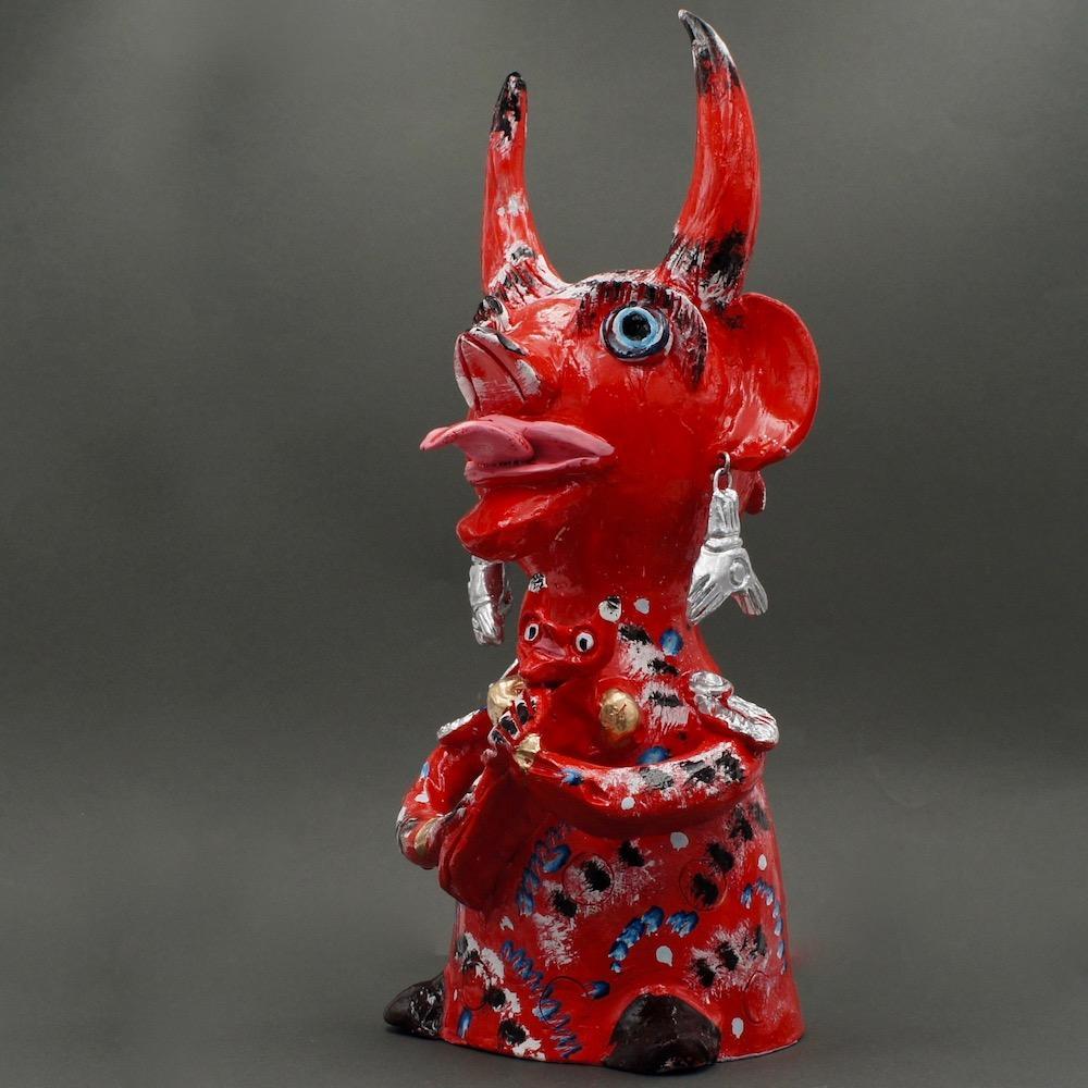 Diabo com criança 40 cm - Jùlia Côta