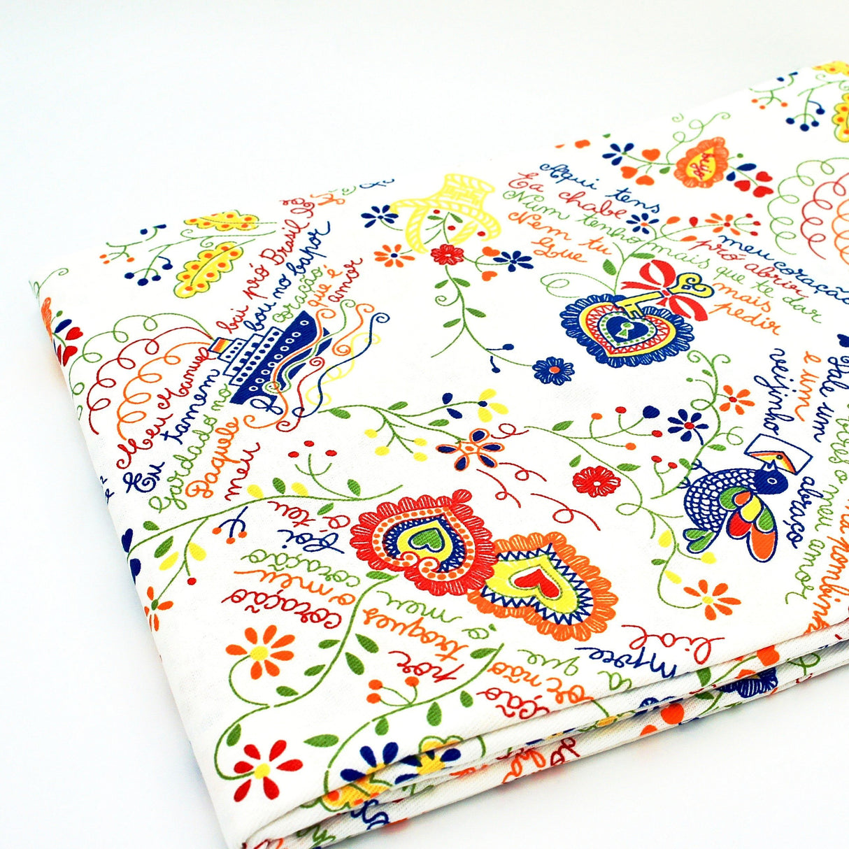 Nappe en coton "Namorados"