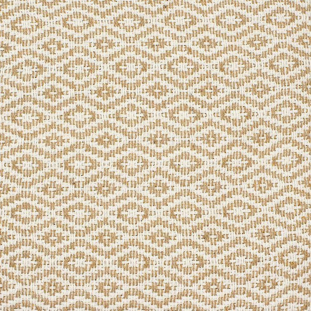 Plaid en coton "Losango" - Beige