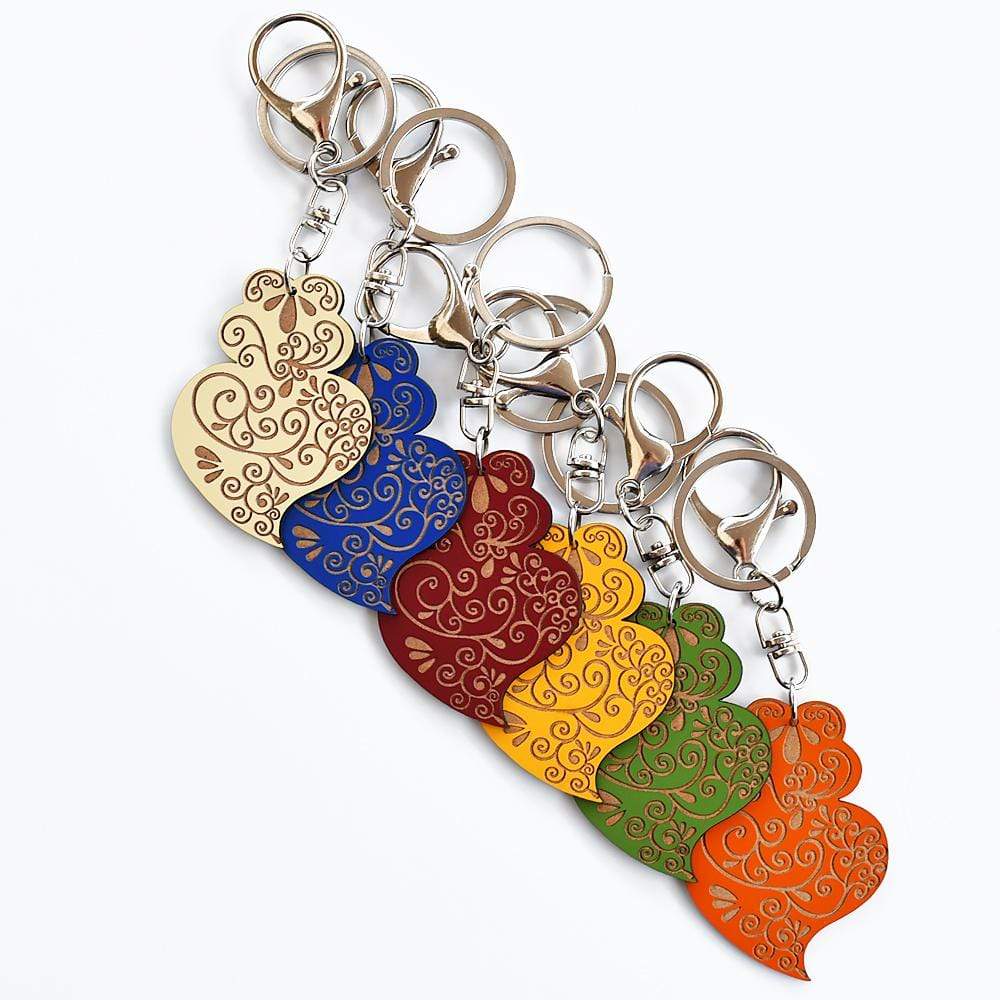 Porte clés Coração de Viana" Beige DRAFT Porte clés "Coração de Viana" - X couleurs