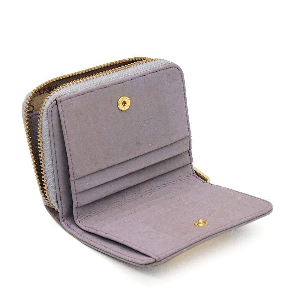 Portefeuille en liège parme