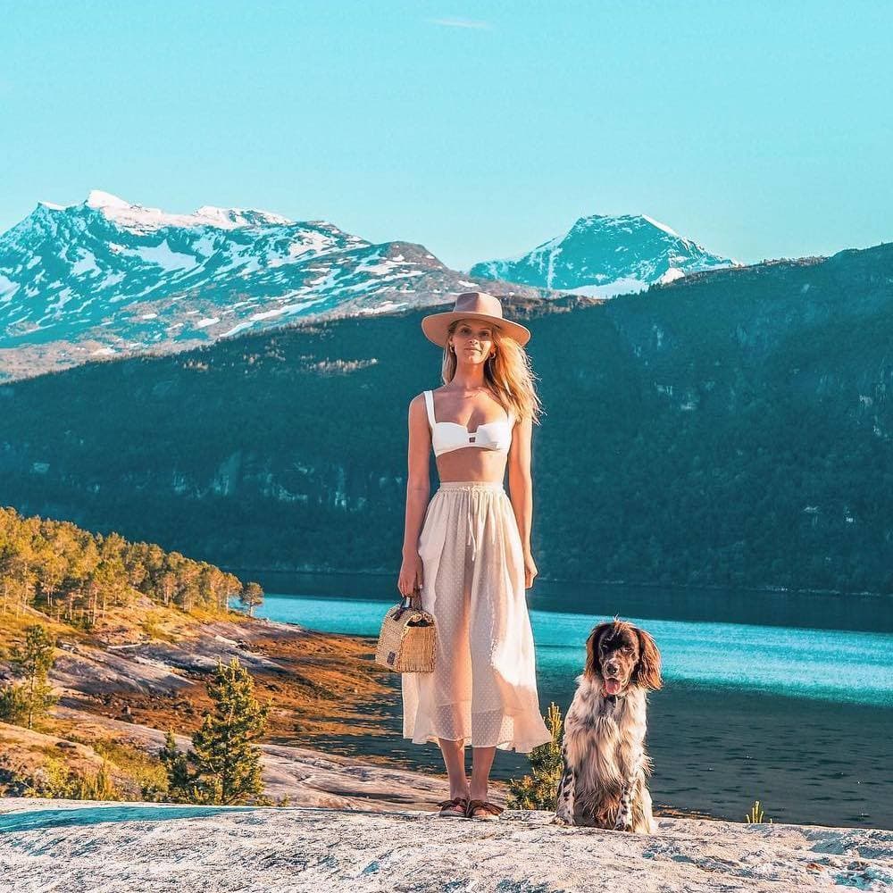 Sac cabas en osier (jonc) 22cm - Naturel