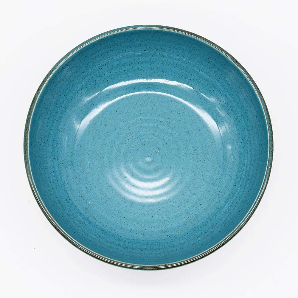 Saladier en grès Turquoise