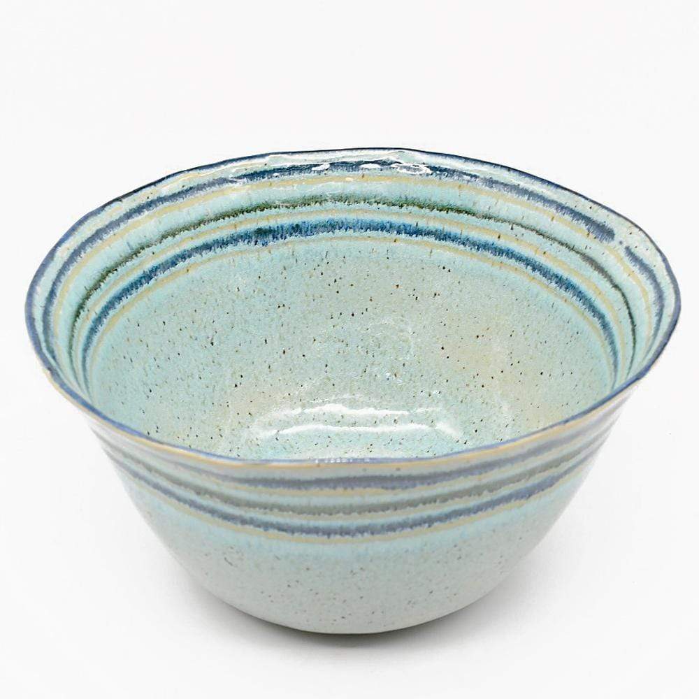 Saladier haut en grès "Madeira" Vert