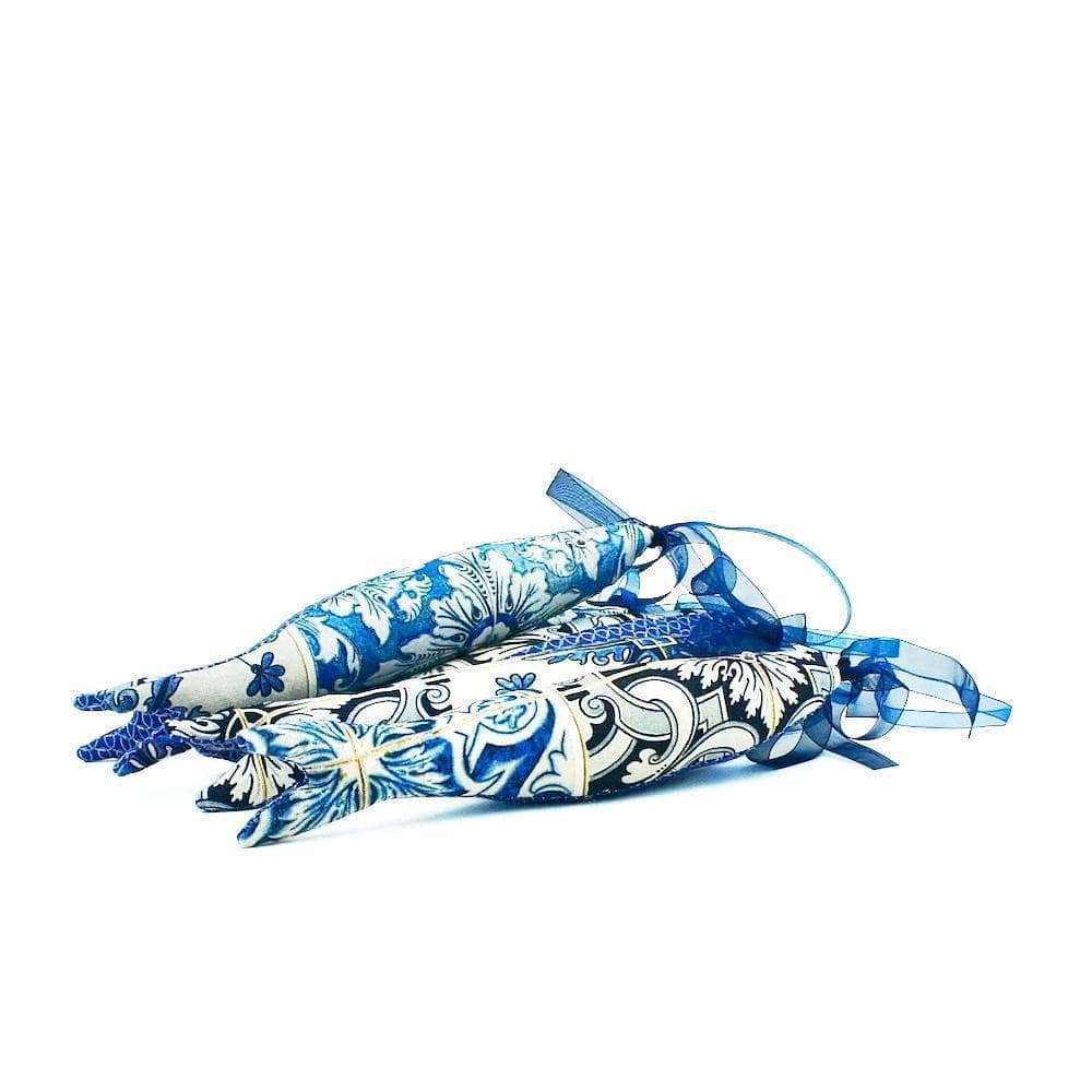 Sardine en tissu garnie de lavande 22 cm