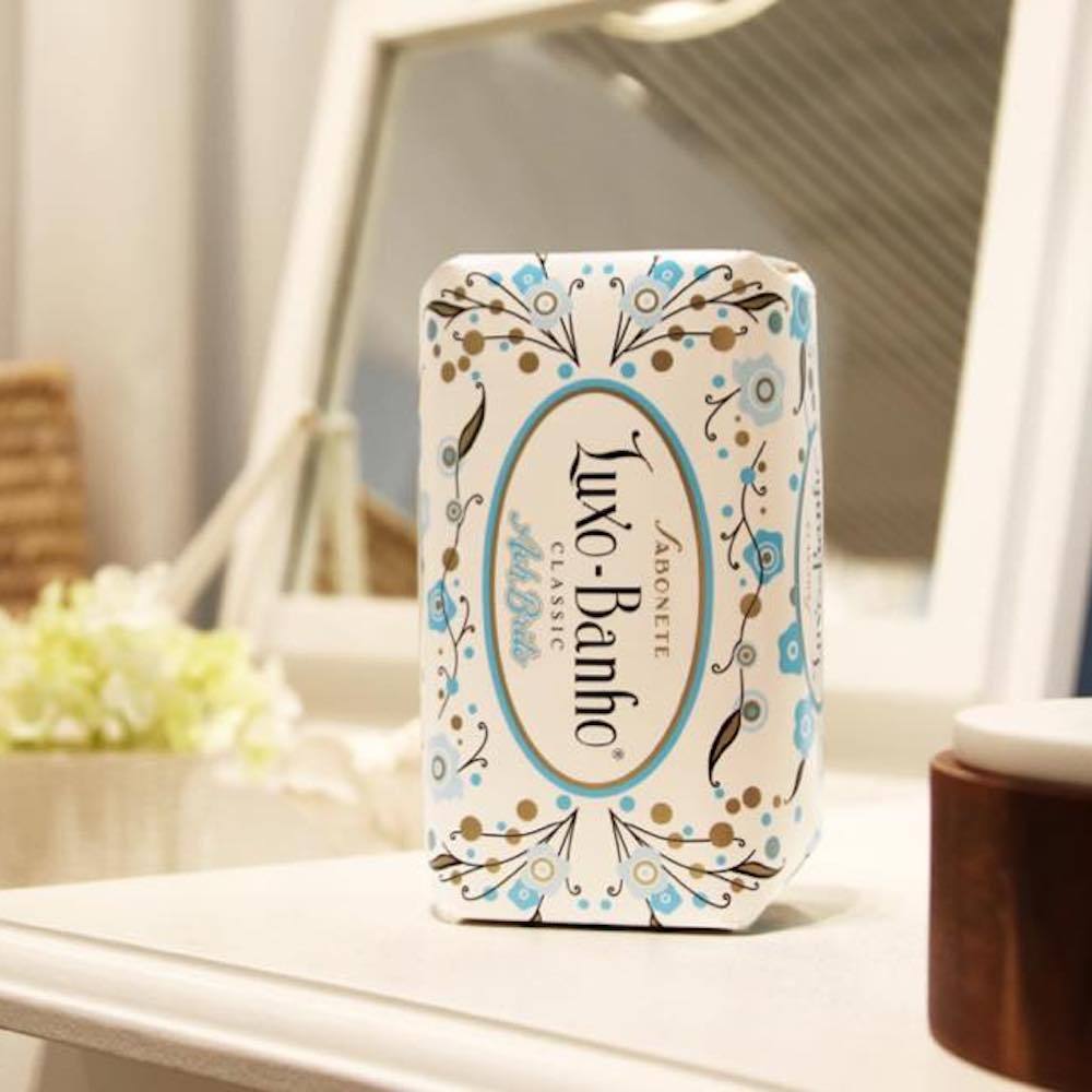 Savon pour le bain "Luxo Banho" Bleu