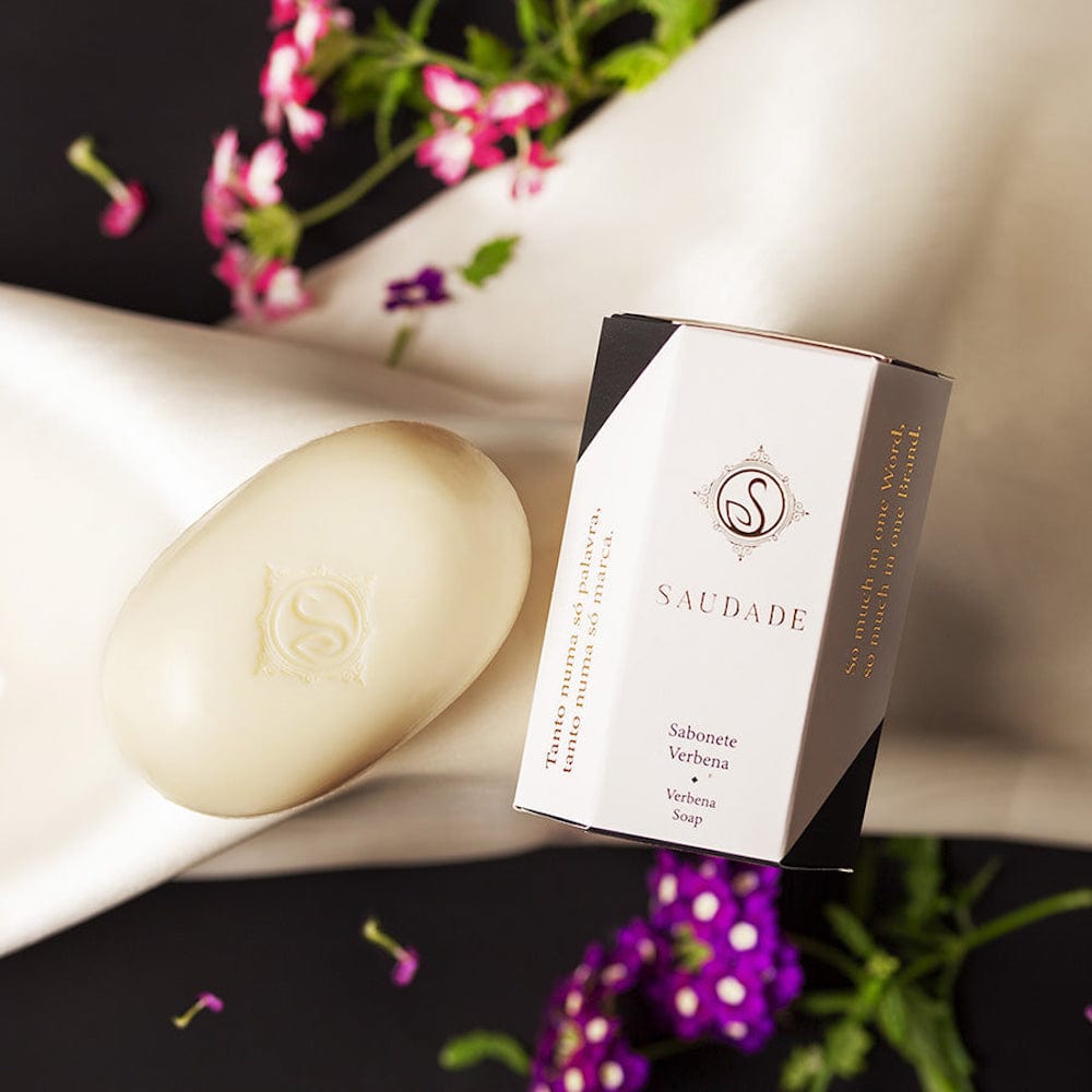 Savon portugais au citron I Produit artisanal du Portugal Saudade I Savon de luxe à la Verveine