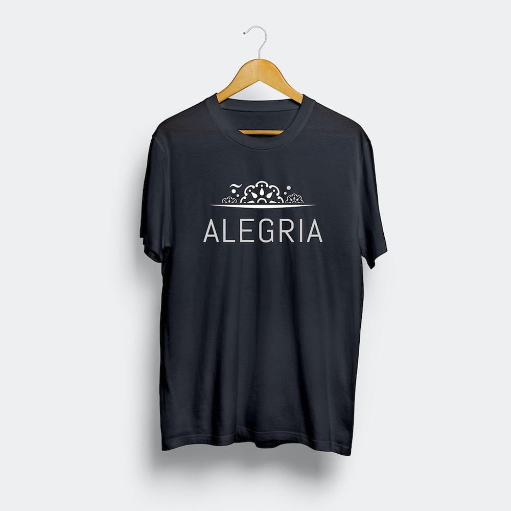 Tee-shirt unisexe "Alegria" - Bleu