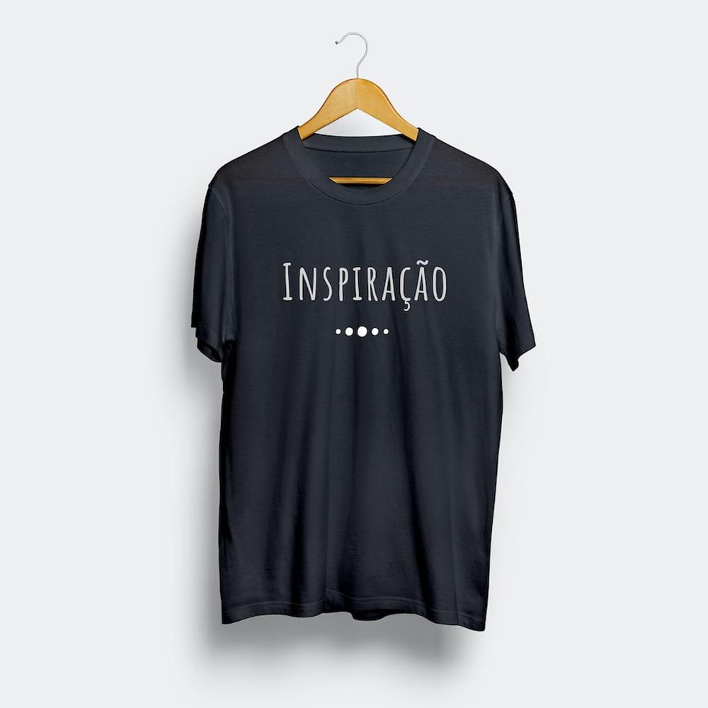 Tee-shirt unisexe "Inspiração" - Bleu