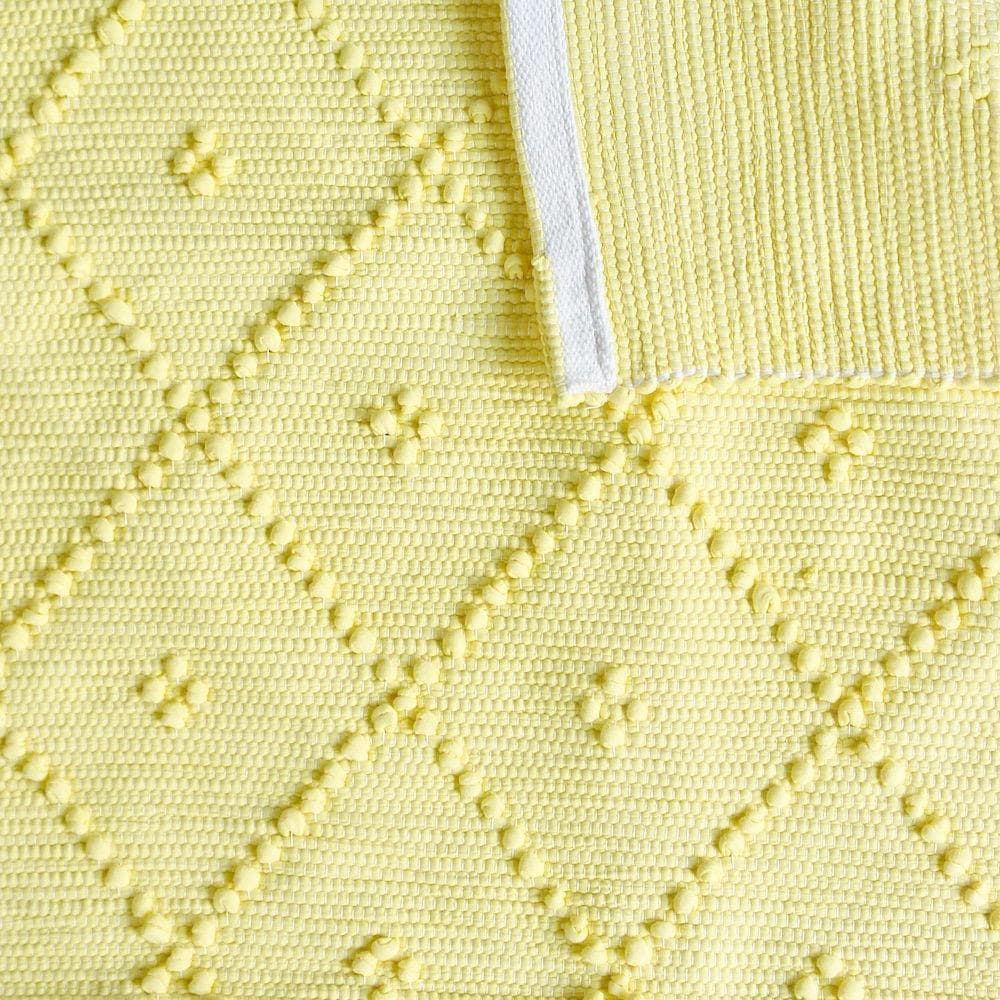 Tapis en coton 100x50 - Jaune